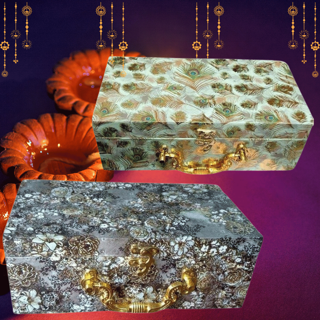 2 IN 1 | Luxury Dry Fruit Gift Box | Corporate & Festive Hampers