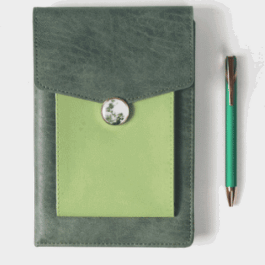 custom logo notebook pen set