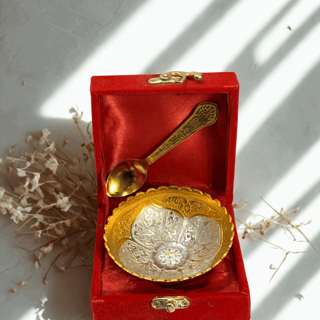 german silver pooja items with price