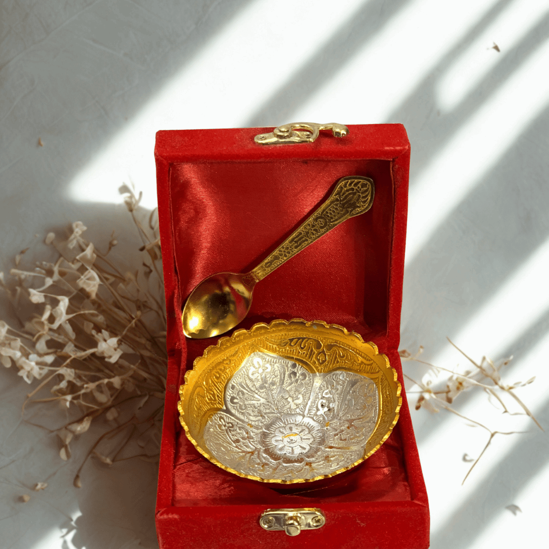 german silver pooja items with price