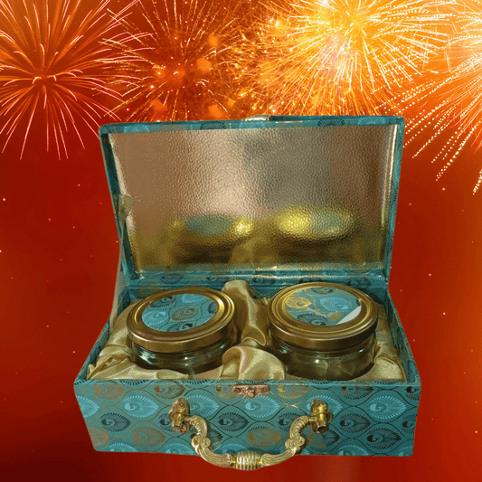 2 IN 1 | Luxury Dry Fruit Gift Box | Corporate & Festive Hampers