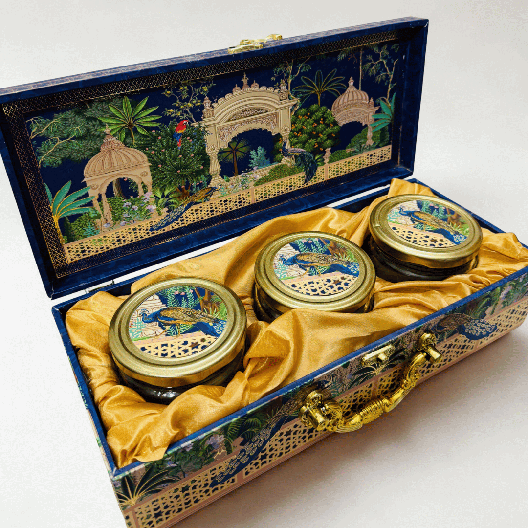 Royal Indulgence Gift Hamper – Premium 3 IN 1 Jar Edition