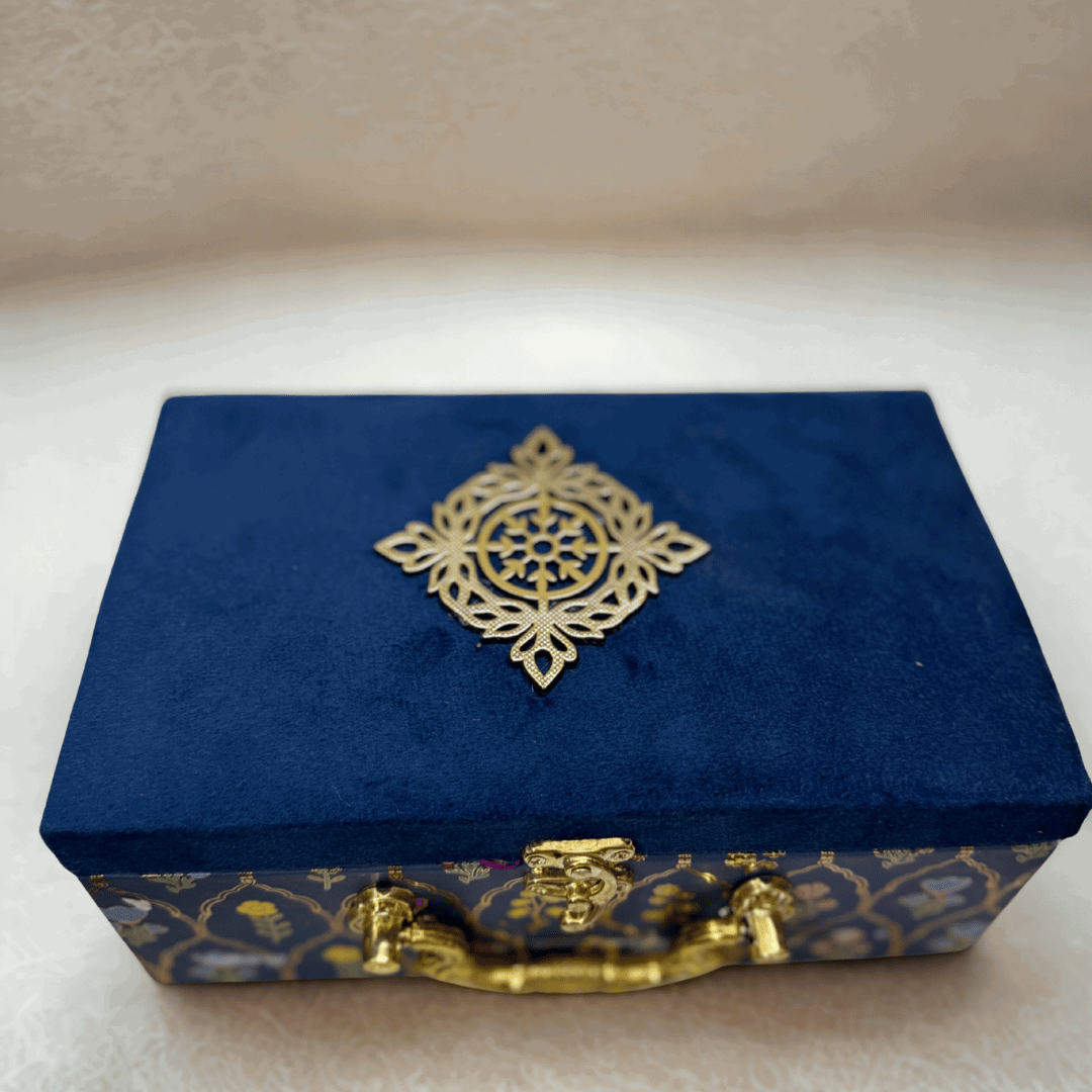 2 Jar Luxury Tea & Premium Chocolate Gift Hamper | Customizable Corporate & Festive Gifting