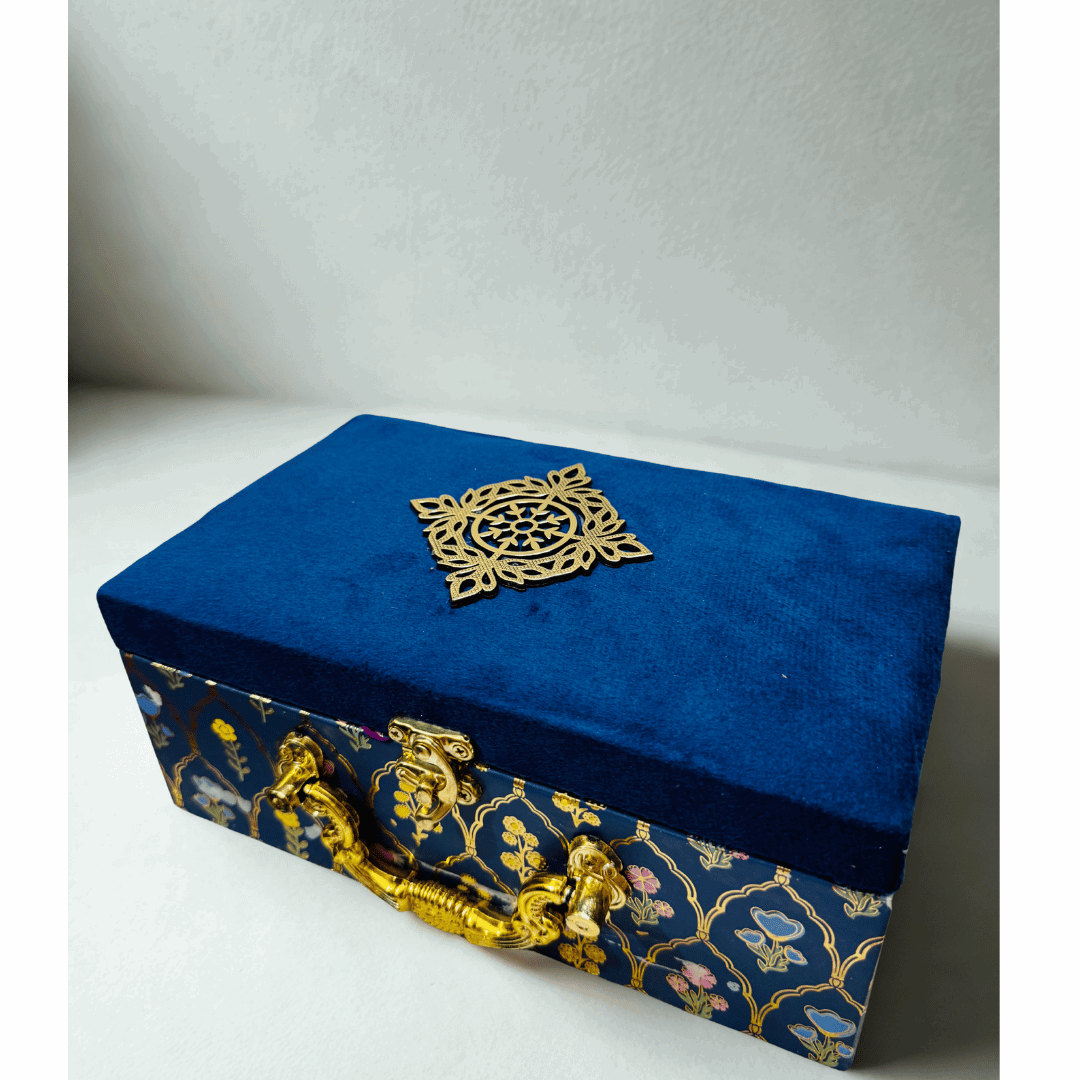 2 Jar Luxury Tea & Premium Chocolate Gift Hamper | Customizable Corporate & Festive Gifting