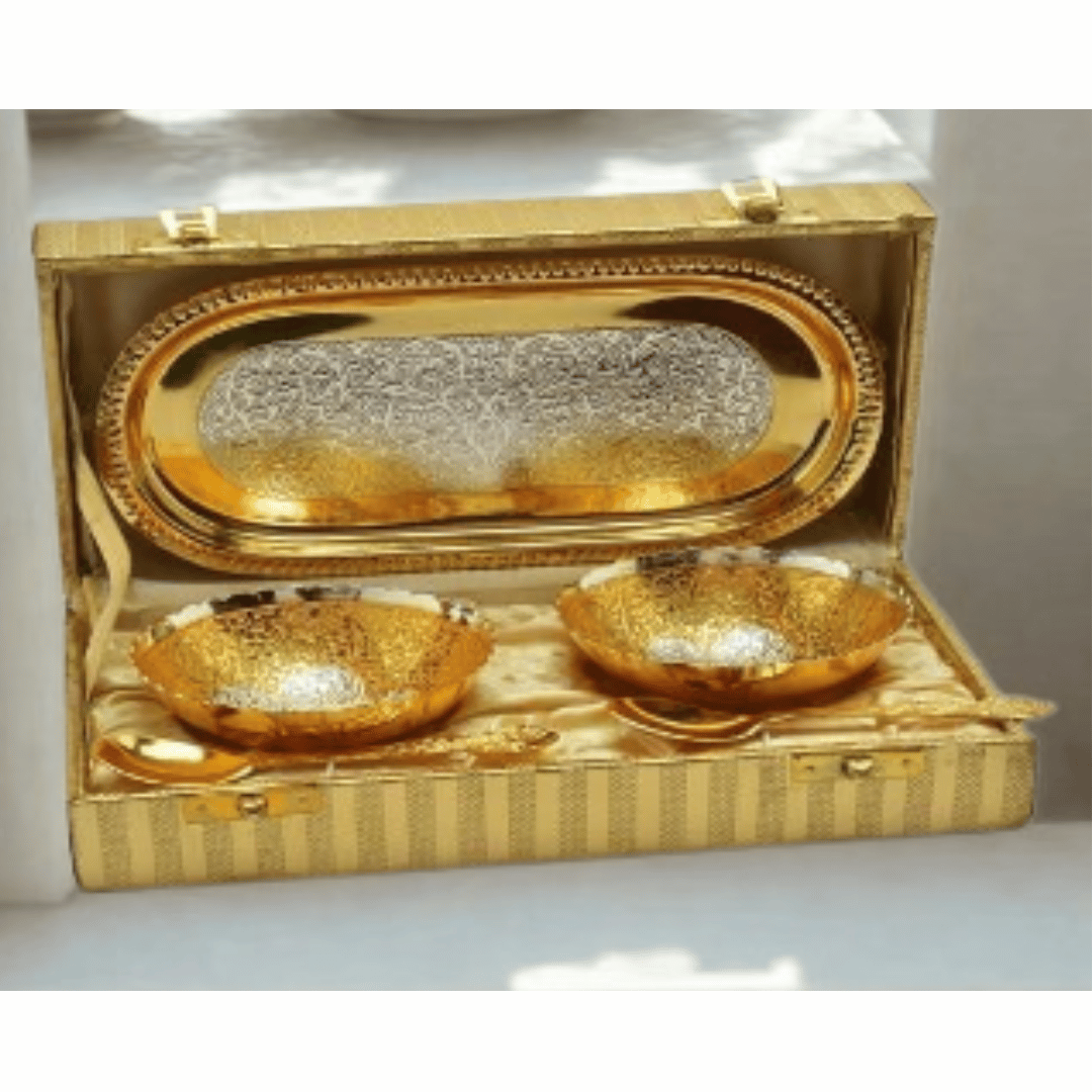 german silver pooja thali​

